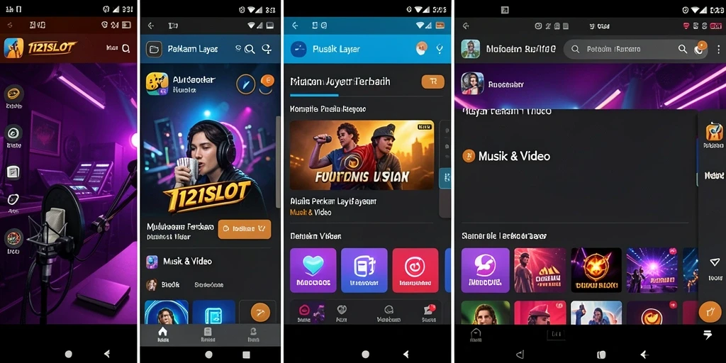 Antarmuka aplikasi 1121SLOT saat merekam layar.