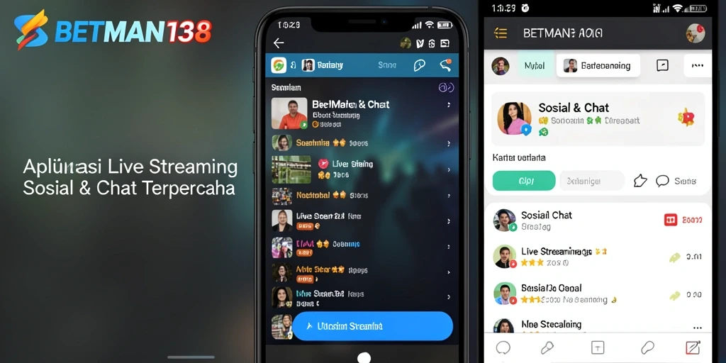 Antarmuka BETMAN138 dengan fitur Live Streaming yang menarik.