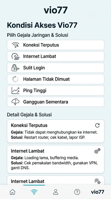 Halaman Link Alternatif vio77 untuk Pengguna Android