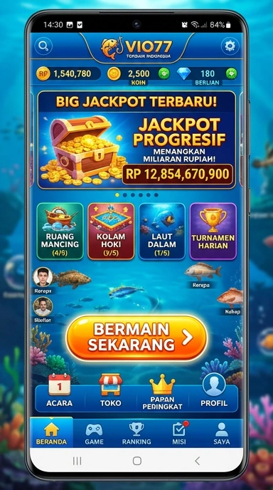 vio77 tampilan beranda